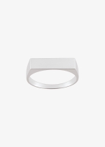 baguette signet ring