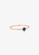 mini sapphire star ring