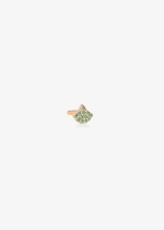 tiny tsavorite koi solo stud