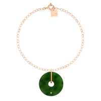 donut jade bracelet