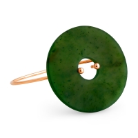 donut jade bangle