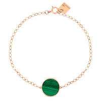 ever malachite disc bracelet