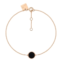 mini ever onyx disc bracelet