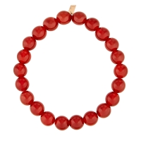 heal red agate bead bracelet