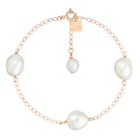 bead chain bracelet pearl