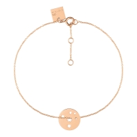 milky way mini disc bracelet