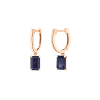 midnight blue sandstone hoops