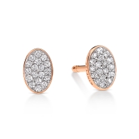 sequin diamond studs