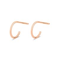 tiny circle hoops