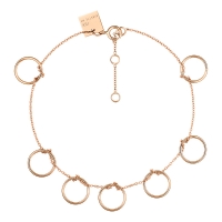 tiny circle bracelet