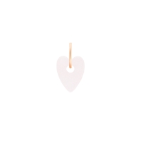 mini angele pink quartz charm