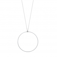 white circle on chain