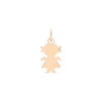 mini girl charm