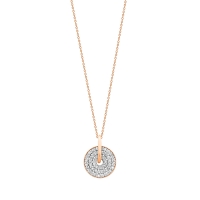 mini diamond donut on chain