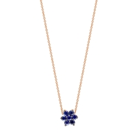 sapphire star necklace