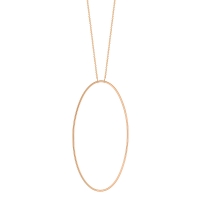 jumbo ellipse necklace