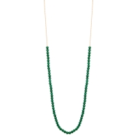 maria mini malachite boulier necklace