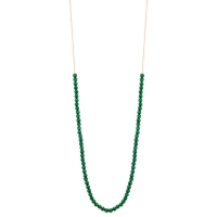 maria mini malachite boulier necklace