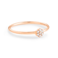 be mine lotus mini diamond ring