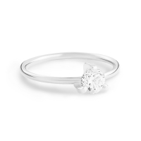 be mine maria large white engagement ring