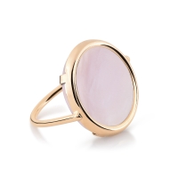 ever pink MOP disc ring