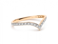 Large diamond wise ring