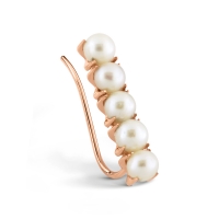 single maria pearl earring