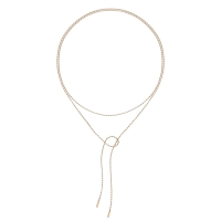 greige silk cord