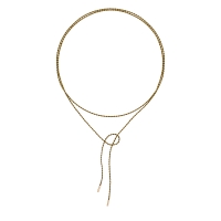 khaki silk cord