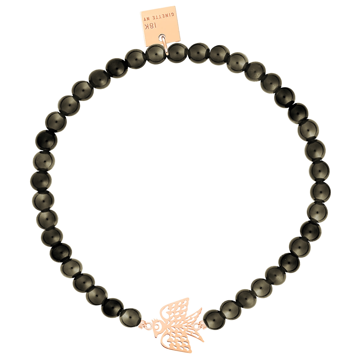ginette_ny ブレスレット Bracelet - Golden obsidian bead georgia bracelet | Ginette NY