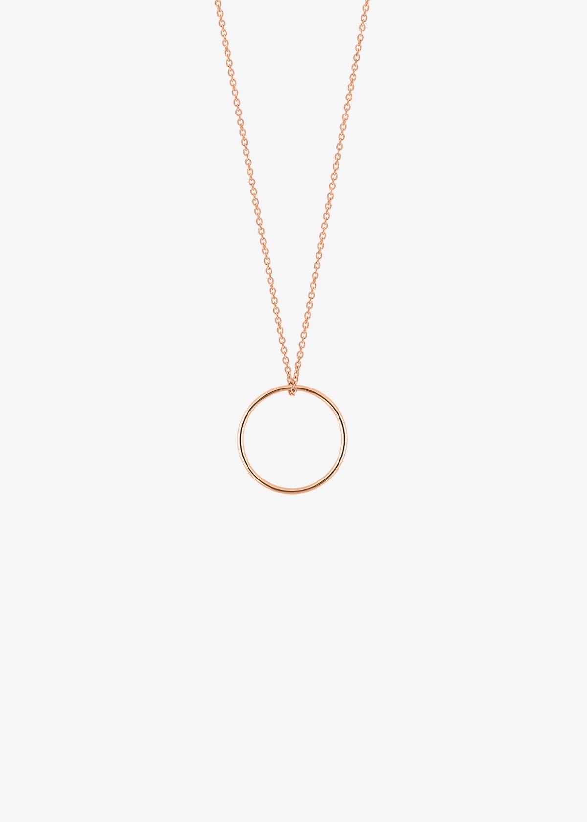 Necklace - Mini circle on chain | Ginette NY