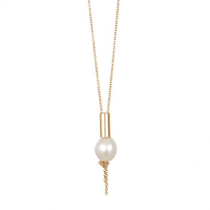 single pearl on chain