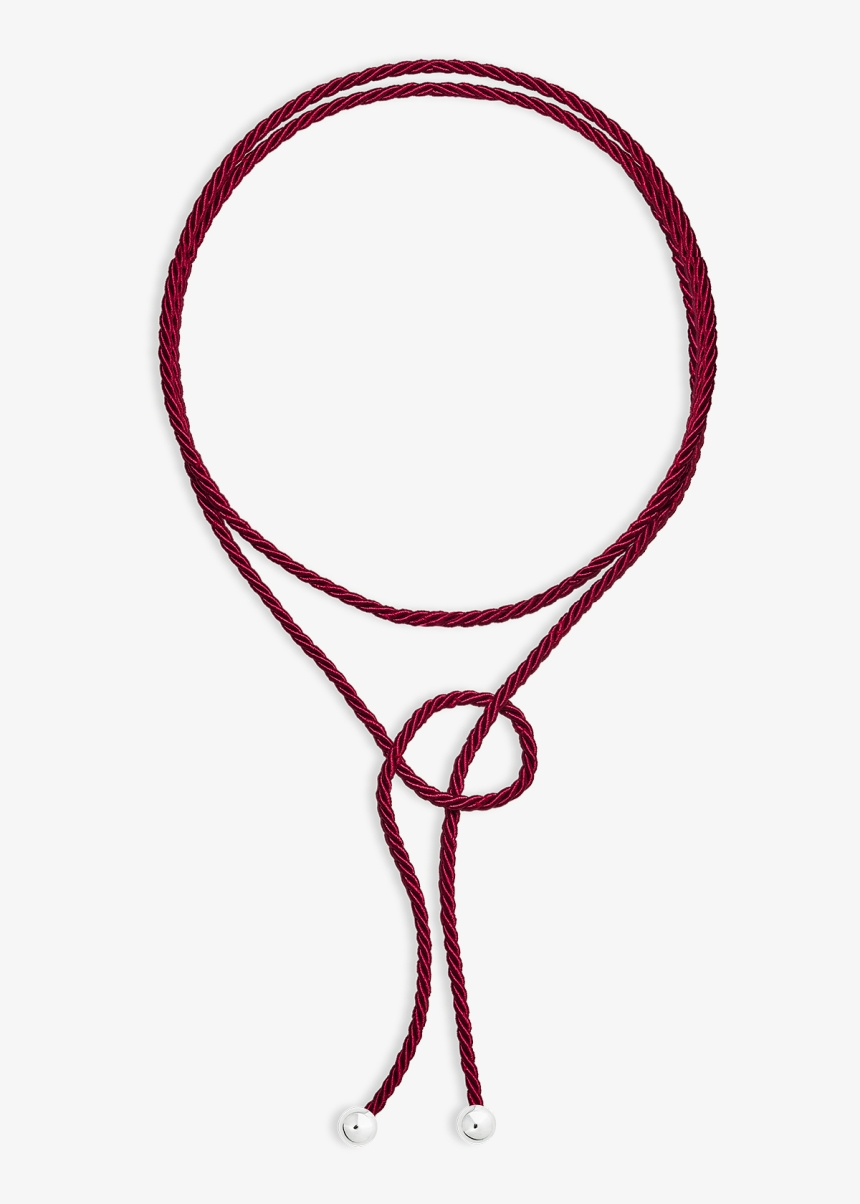 red silk bubble cord