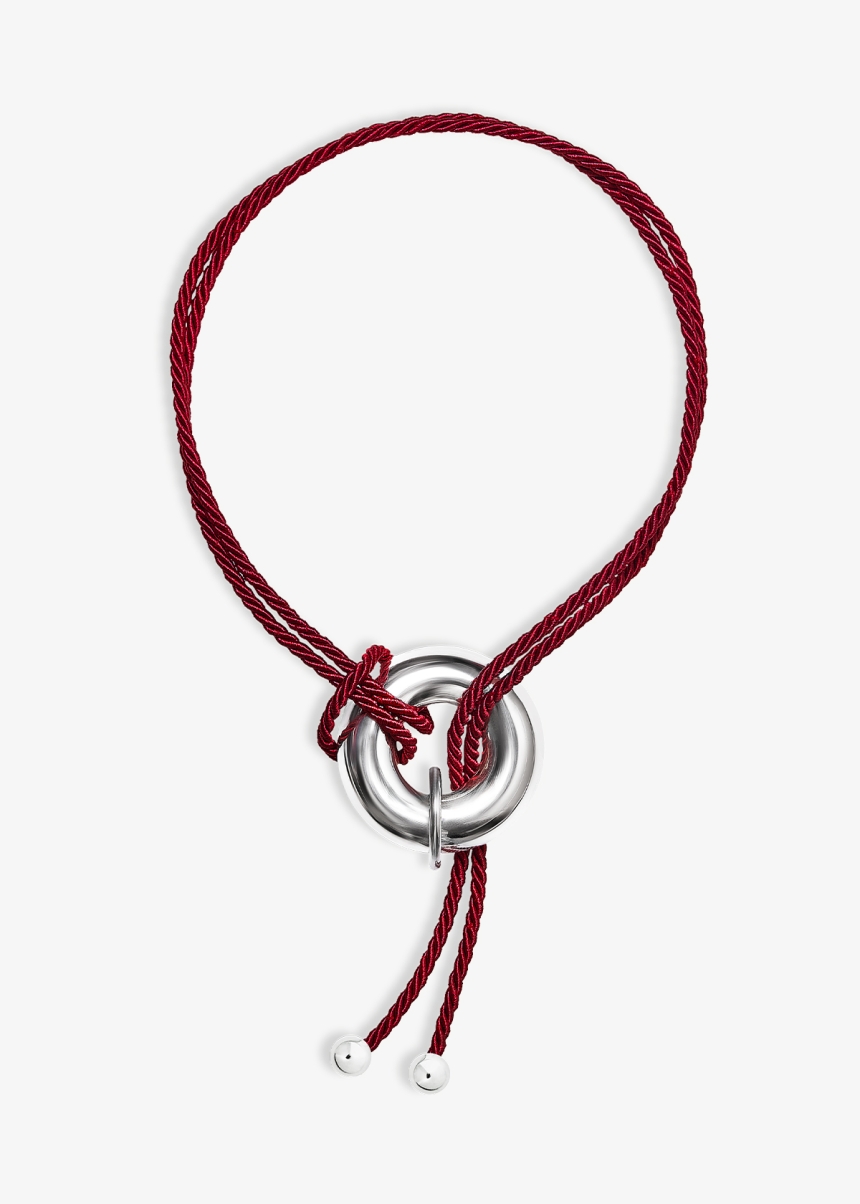 red silk bubble cord