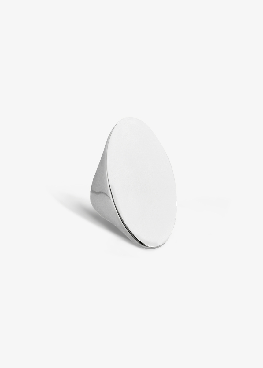 ellipse signet ring