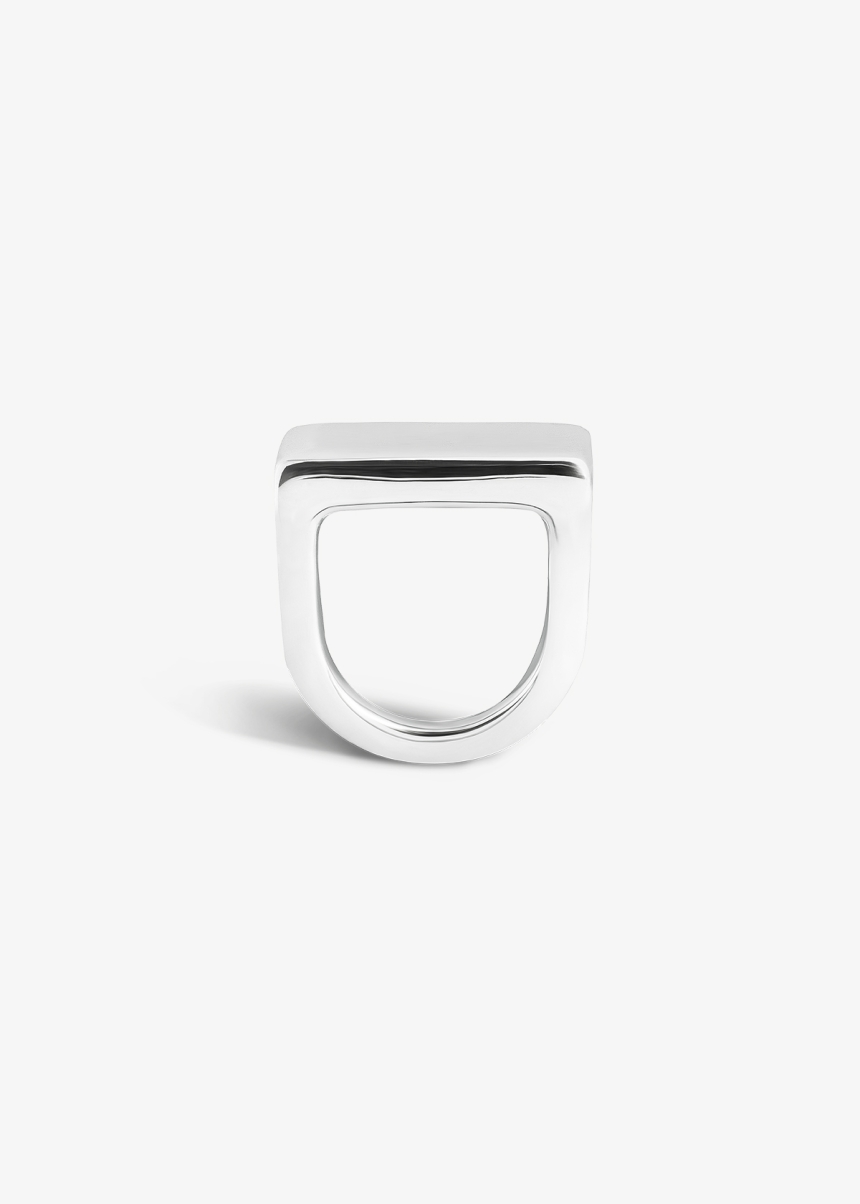 rectangle signet ring