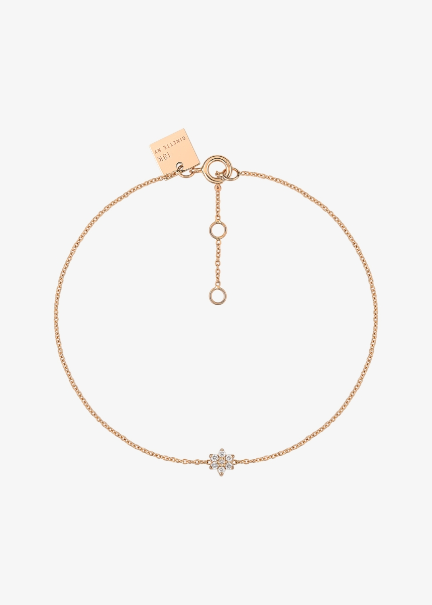 mini diamond star bracelet