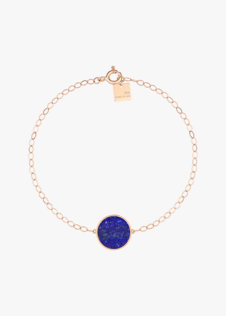 ever lapis disc bracelet