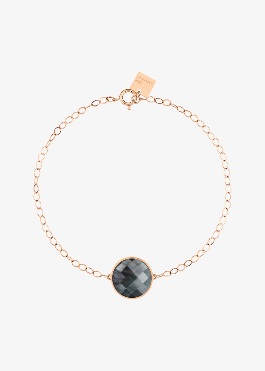 pixie ever black mop disc bracelet