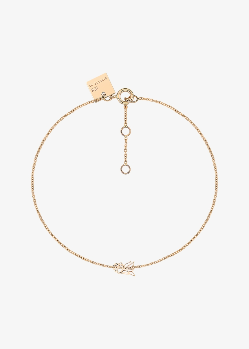 tiny goldfish bracelet