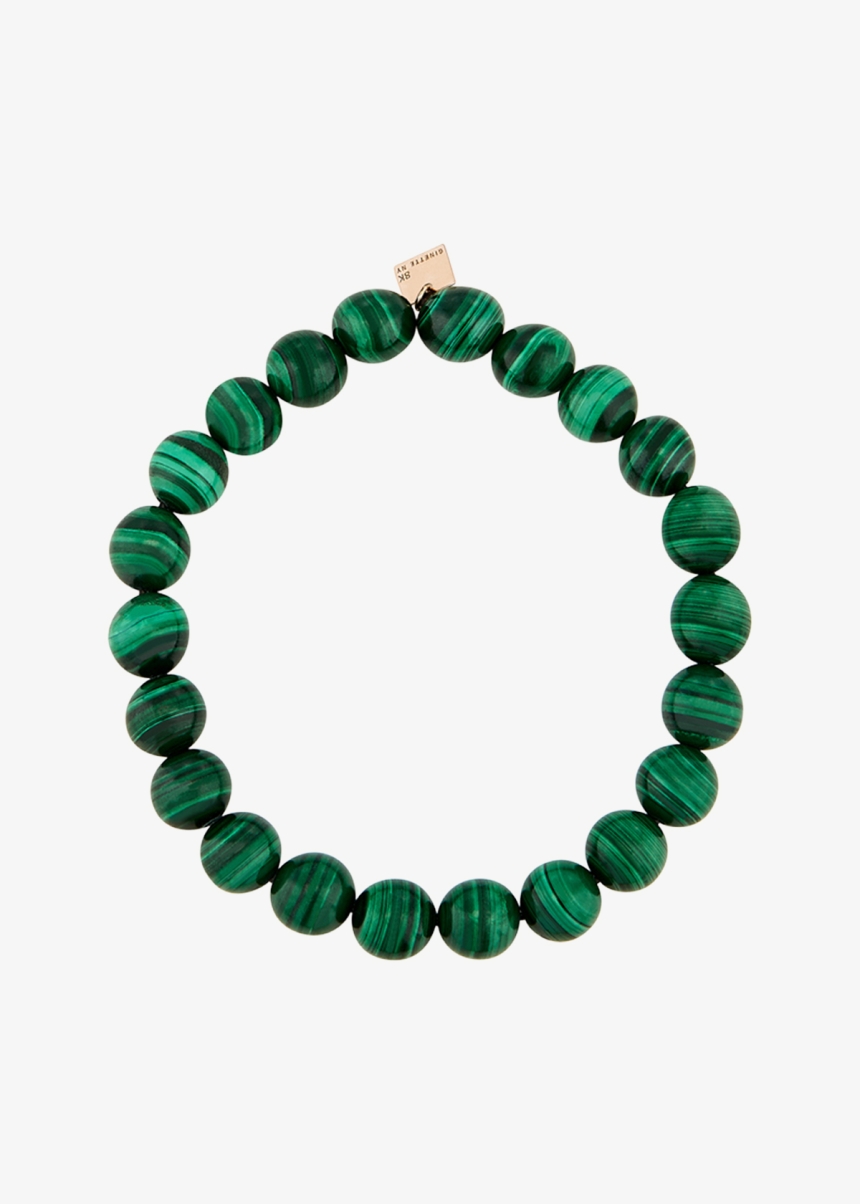 heal malachite bead bracelet