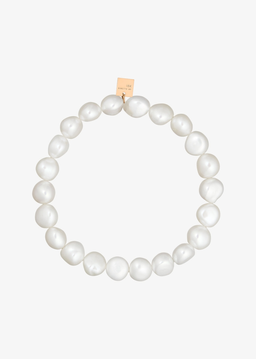 Elastic pearl bracelet