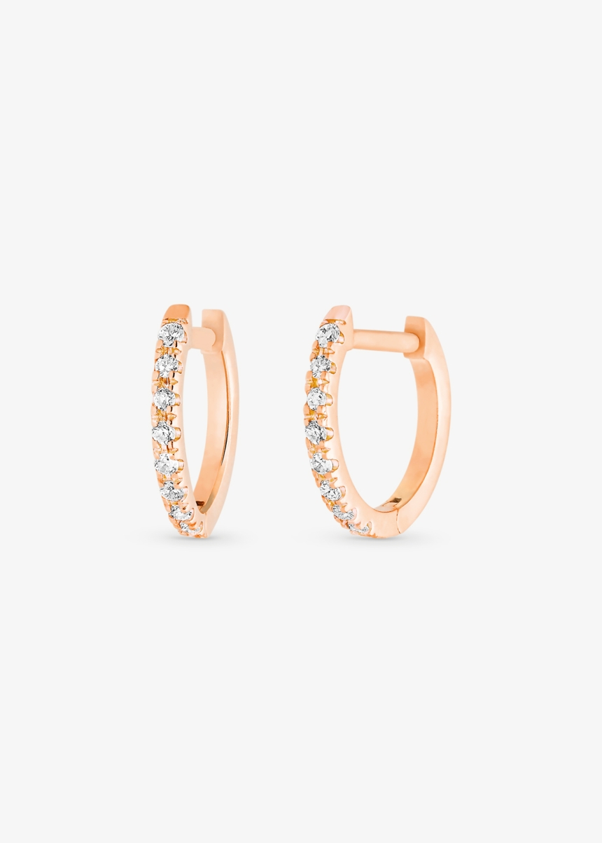 be mine diamond hoops