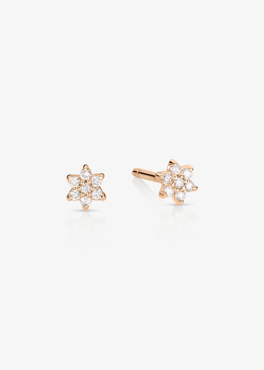 mini diamond star studs