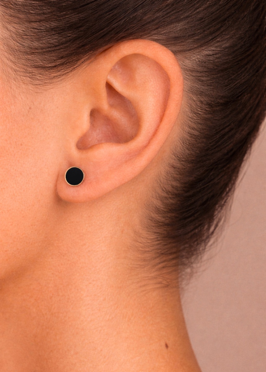 ever onyx disc studs