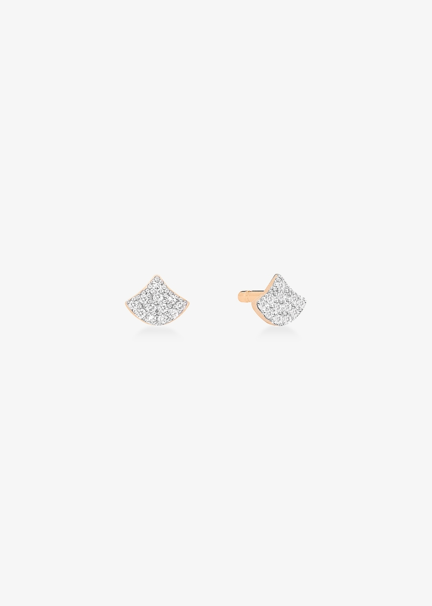 tiny diamond koi studs