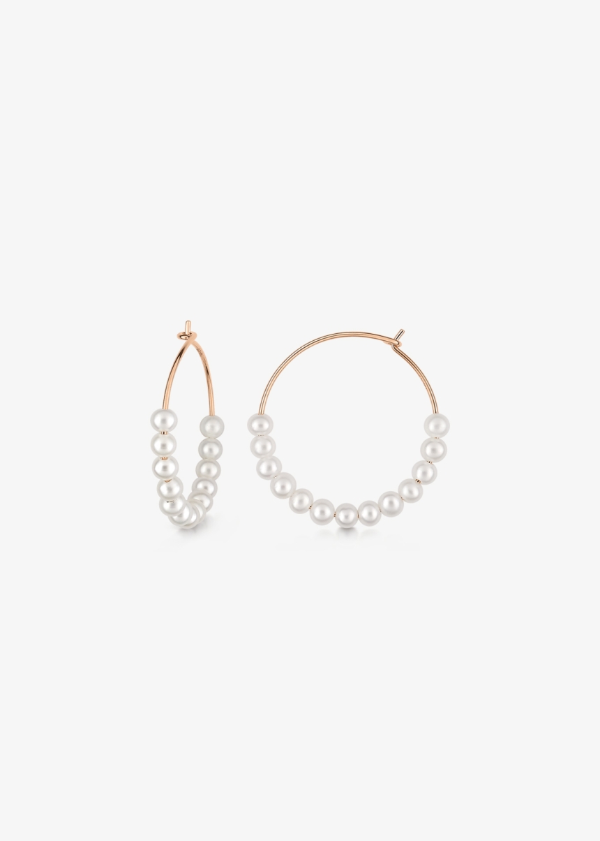 maria pearl hoops