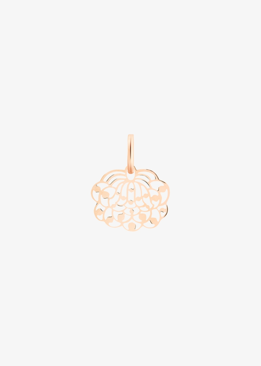 mini lotus charm