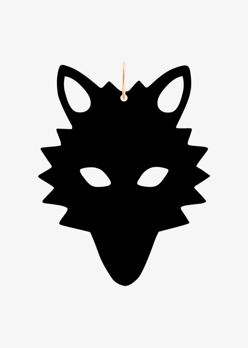 onyx wolf charm