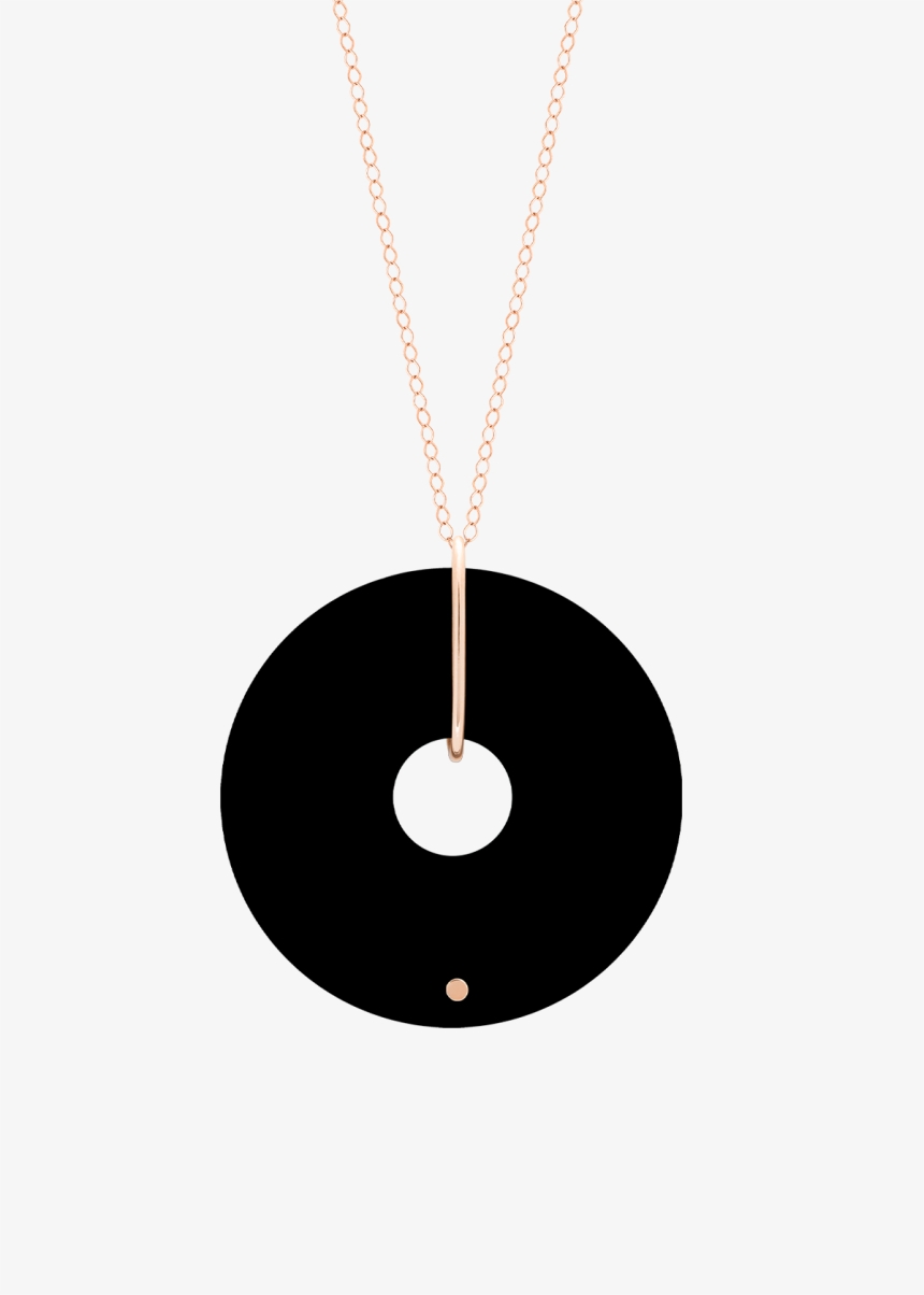jumbo donut onyx on chain